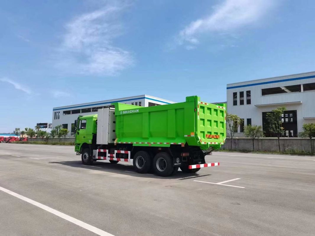 SHACMAN CNG Dump Truck F3000 6x4 with 8×150L CNG Tank WP12.375N Engine and 10JSD180+QH50 Transmission