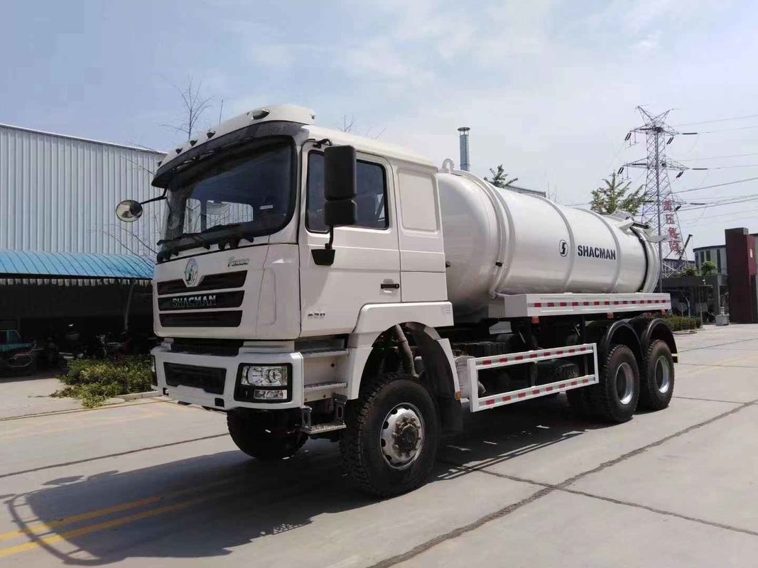 6x4 430HP Special Trucks SHACMAN F3000 Euro II Road Cleaner Street Sweeper Truck