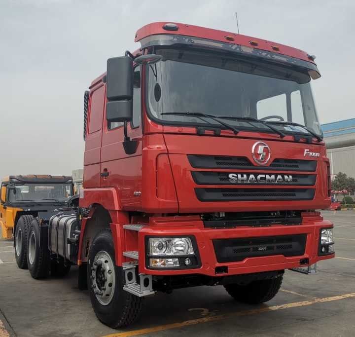 Blue SHACMAN F3000 Tractor Head 6x4 460 HP EuroV Shacman Tractor Head
