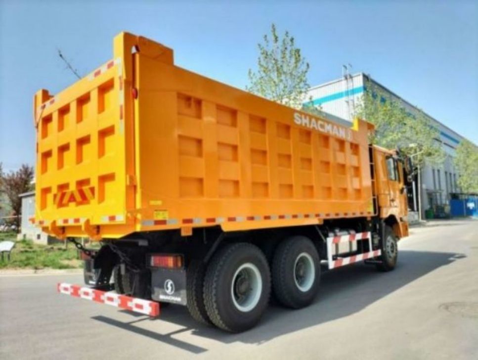 10 Wheels SHACMAN F3000 Tipper Truck 6x4 375 EuroV Yellow with 24 months guaranteed