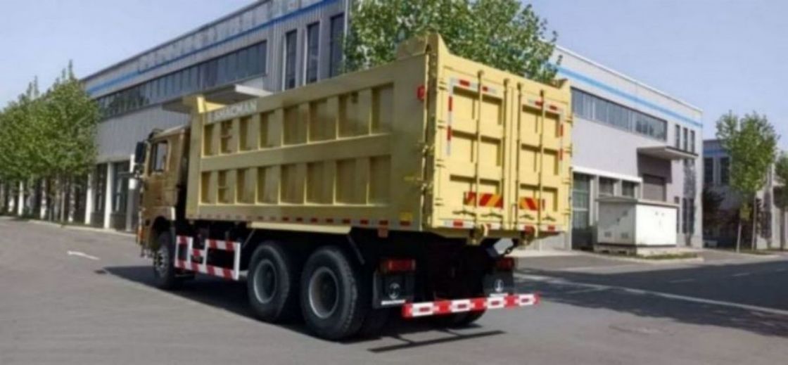 10 tires Dumper SHACMAN F3000 Tipper Truck 6x4 375 EuroV Gold WEICHAI Diesel Engine