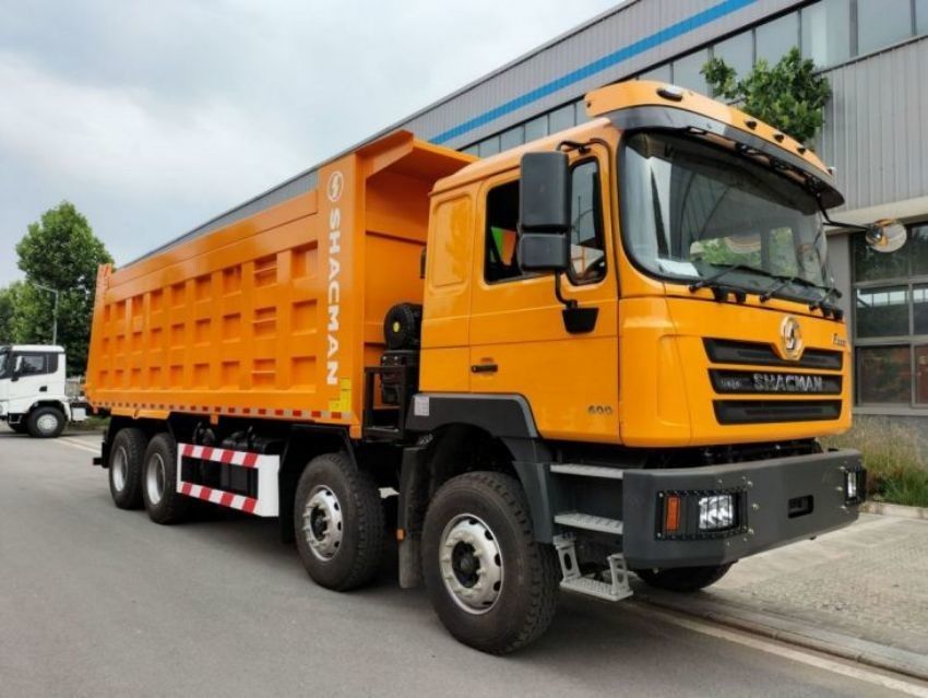 SHACMAN F3000 Dump Truck 8x4 375Hp Euro V YELLOW Tipper for Model SX3255DT384