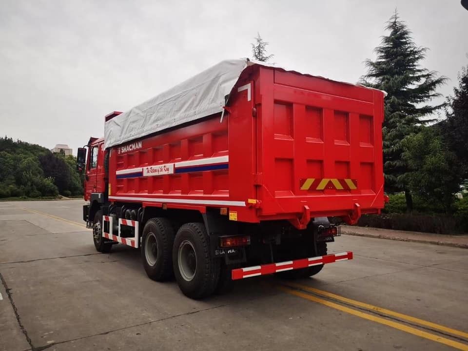 SHACMAN Heavy Dump Truck with WEICHAI WP12.400E201 Engine FAST 10JSD180+QH50 Transmission and MAN 9.5T /2*16 T Axle