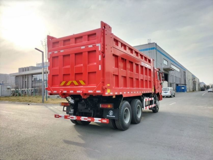 SHACMAN F3000 Tipper Dump Truck 6x4 WP10.380Hp EuroII Red 10 Tyres with 5175mm