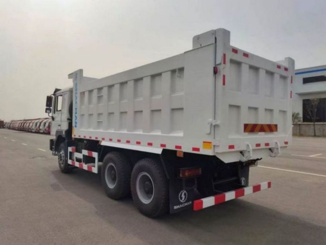 New Heavy Duty 10 Wheels SHACMAN Dump Truck F3000 6x4 340Hp Euro II White