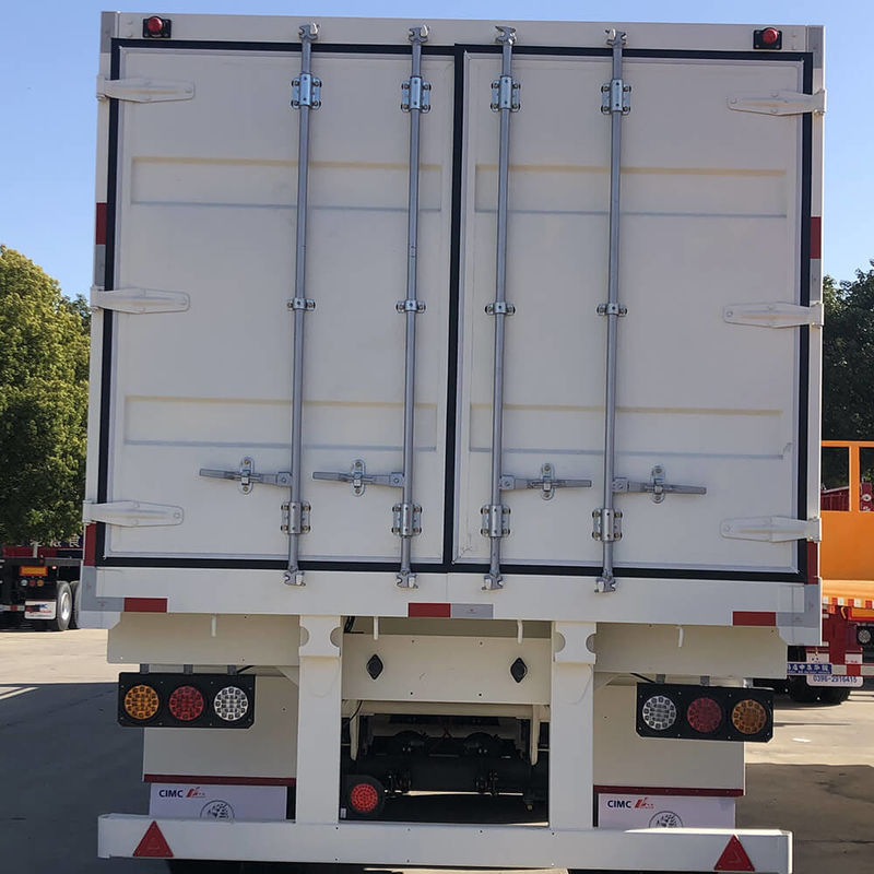 4Axles High Fence Semi Trailer 60 Ton 13 Ton Semi Transport Trailer Truck Ce