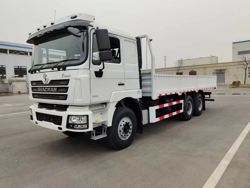 Shacman F3000 35 Ton Truck 6x4 WEICHAI 336Hp Euro V White Cargo Truck