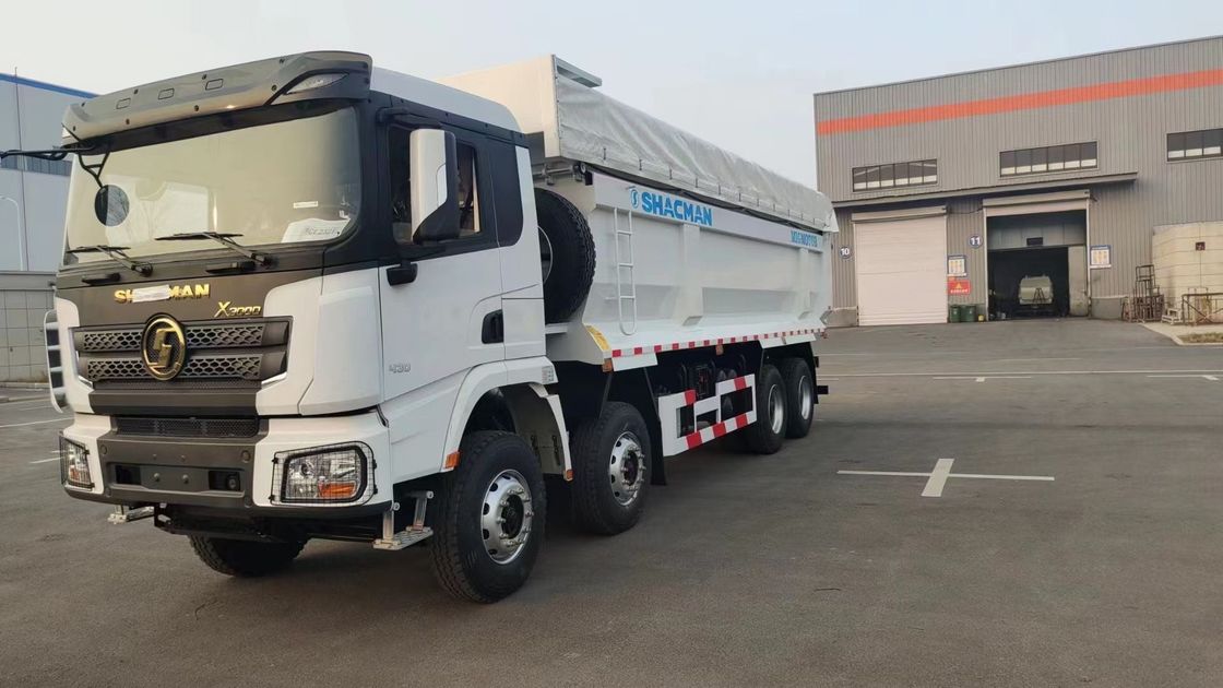 SHACMAN X3000 Dump Truck 8x4 380Hp EuroII White