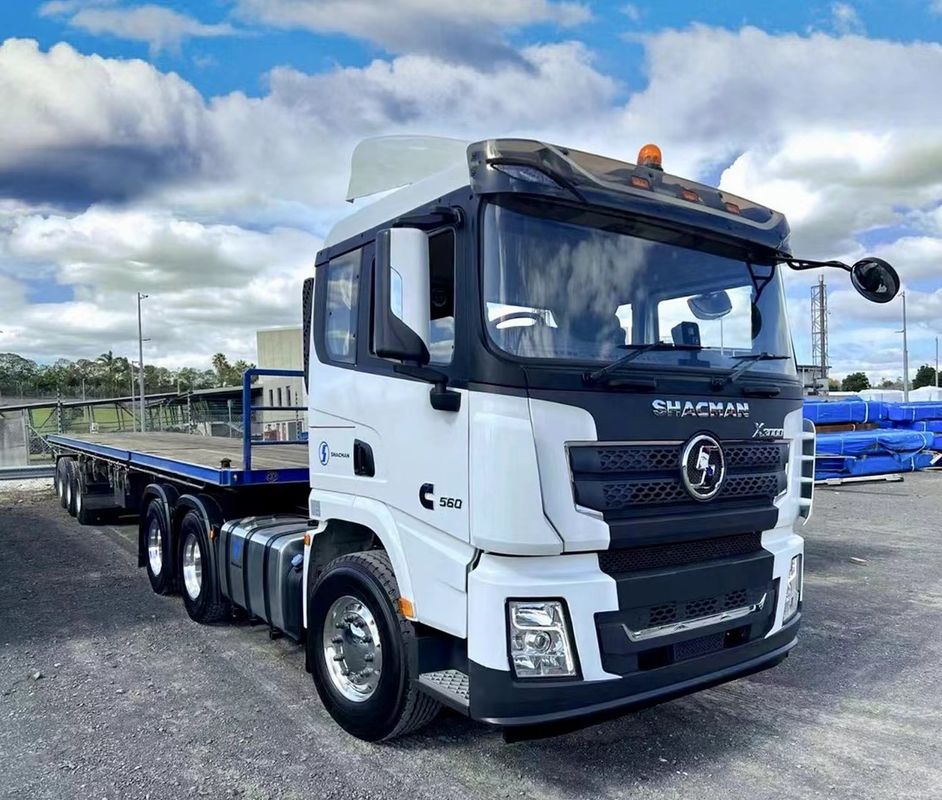 400L SHACMAN X3000 Truck Tractor Head 430HP EuroII White 6x4 Tractor Head