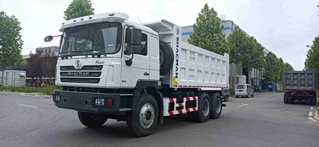 SHACMAN 3 Axle Heavy Dump Truck F3000 6x4 430HP EuroII 25 Ton Three Axle Dump Truck