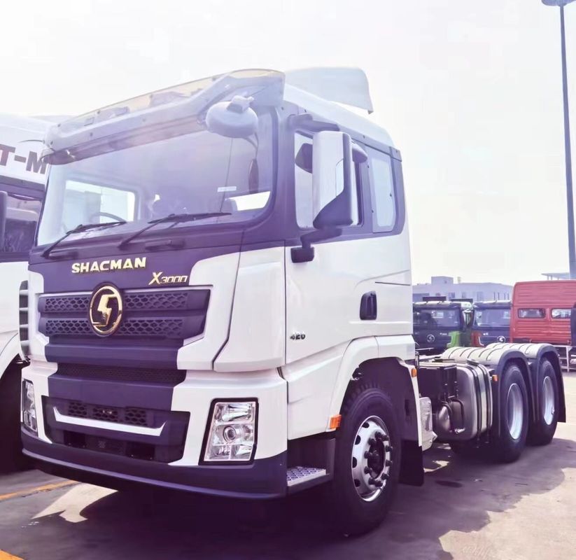 SHACMAN X3000 6X4 Tractor Truck 10 Wheels CUMMINS Engine 420HP For Sale