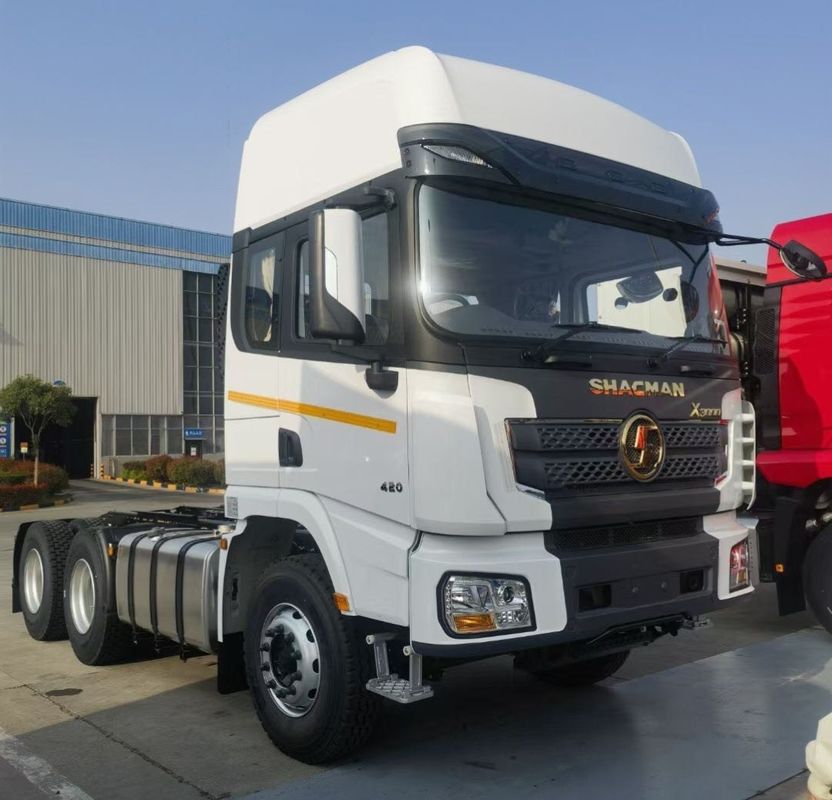 SHACMAN X3000 6X4 Tractor Truck 10 Wheels CUMMINS Engine 420HP For Sale