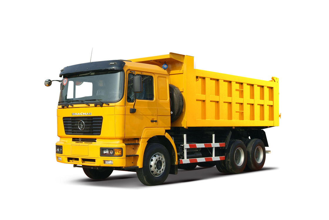 10 Wheel Tipper Truck F2000 Left Hand Drive 6x4 Dump Truck SHACMAN Diesel Engine WP10.290E32