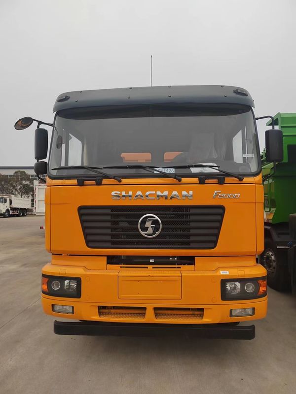 10 Wheel Tipper Truck F2000 Left Hand Drive 6x4 Dump Truck SHACMAN Diesel Engine WP10.290E32