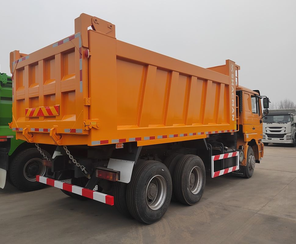 10 Wheel Tipper Truck F2000 Left Hand Drive 6x4 Dump Truck SHACMAN Diesel Engine WP10.290E32