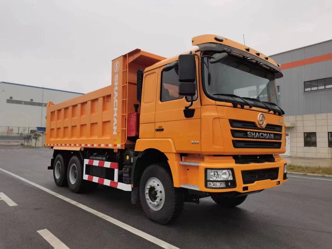 SHACMAN Euro II To Euro V 6x4 Mining Dump Truck GCW 50 Tons WEICHAI Engine Cummins Engine