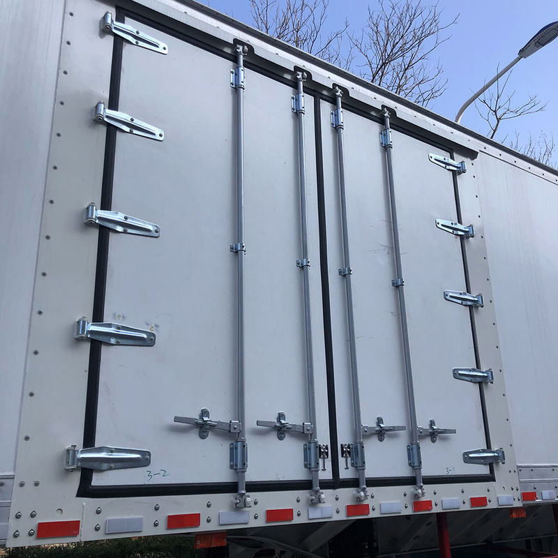 CIMC Van Type Semi Box Trailer 3 Axle Foot Dry Van Container Semi Trailer