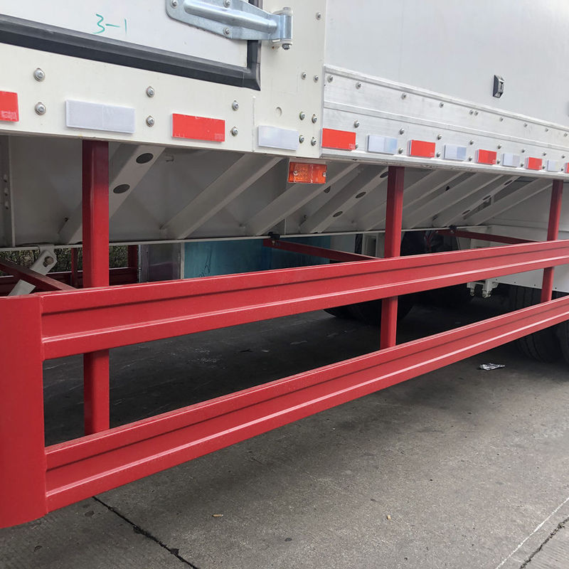 CIMC Van Type Semi Box Trailer 3 Axle Foot Dry Van Container Semi Trailer