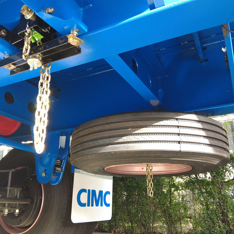 CIMC 3 Axles Truck Fence Cargo 60 Tons Semi Trailer With Container Twist Lock