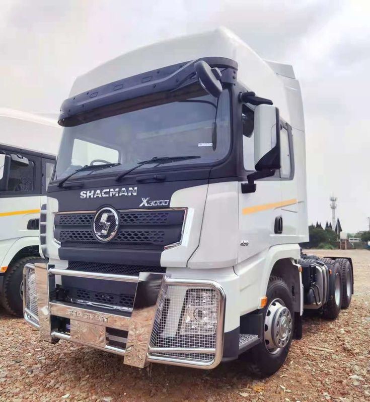 SHACMAN Tractor Head 450HP 6X4 X3000 Tractor Truck Right Drive For Tanzania