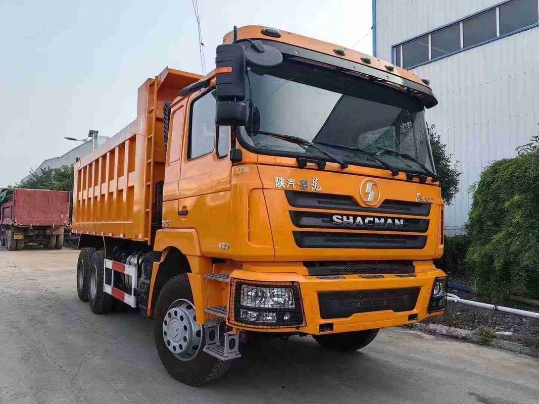 Collision Mitigation System Equipped Dump Truck with MAN 2*9.5T /2*16 T Double-stage Axle