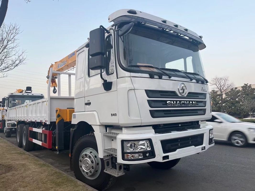 SHACMAN F3000 Crane Cargo Truck with 16T Rear Axle 300L Fuel Tank and WEICHAI Engine for Heavy-Duty Lifting