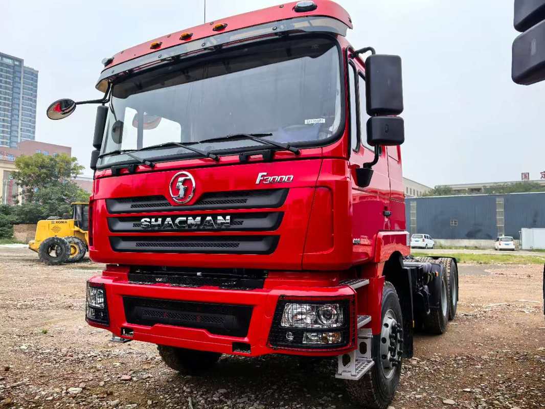 SHACMAN F3000 6X4 Tractor Truck with WEICHAI Engine 420HP 400L Aluminum Alloy Fuel Tank and 12.00R20 Tires