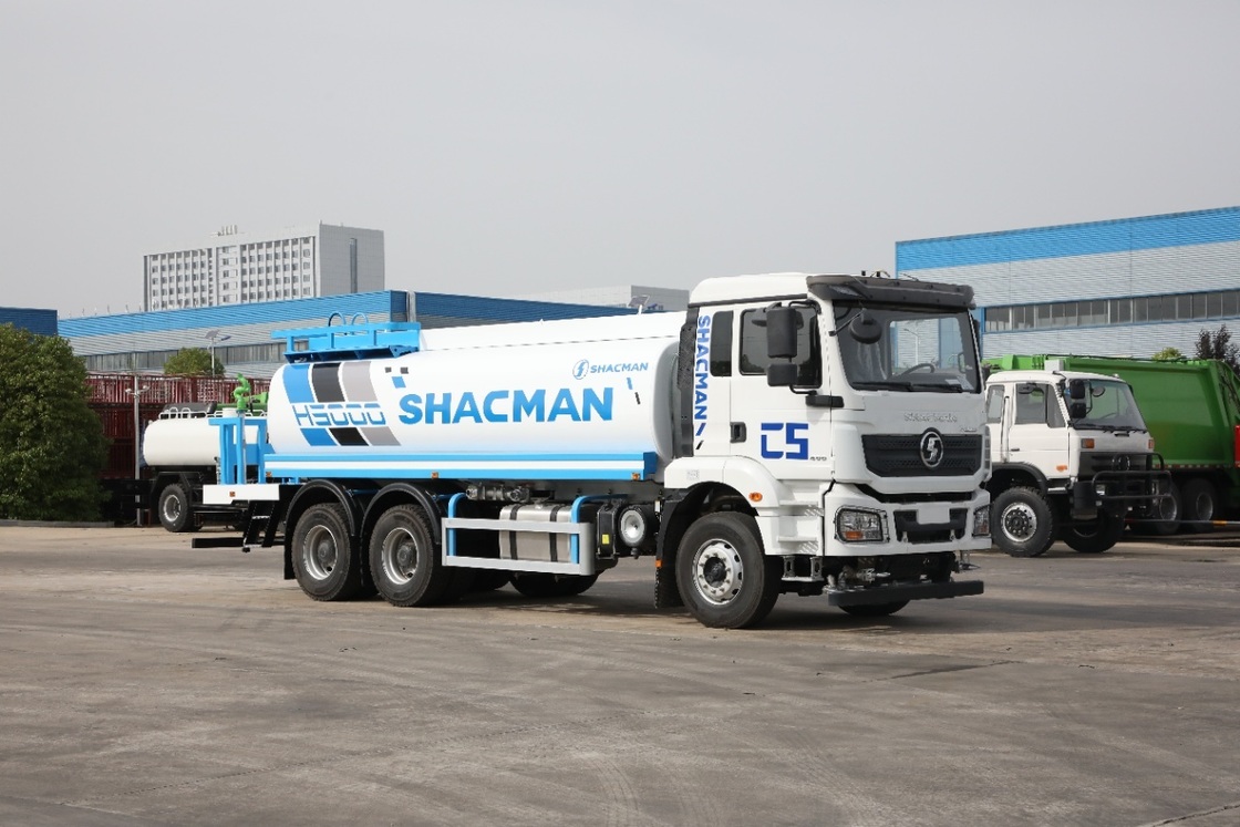 SHACMAN H3000 4X2 Water Truck with 336HP Engine 10m³ Tank and Left-hand Drive Euro Ⅲ