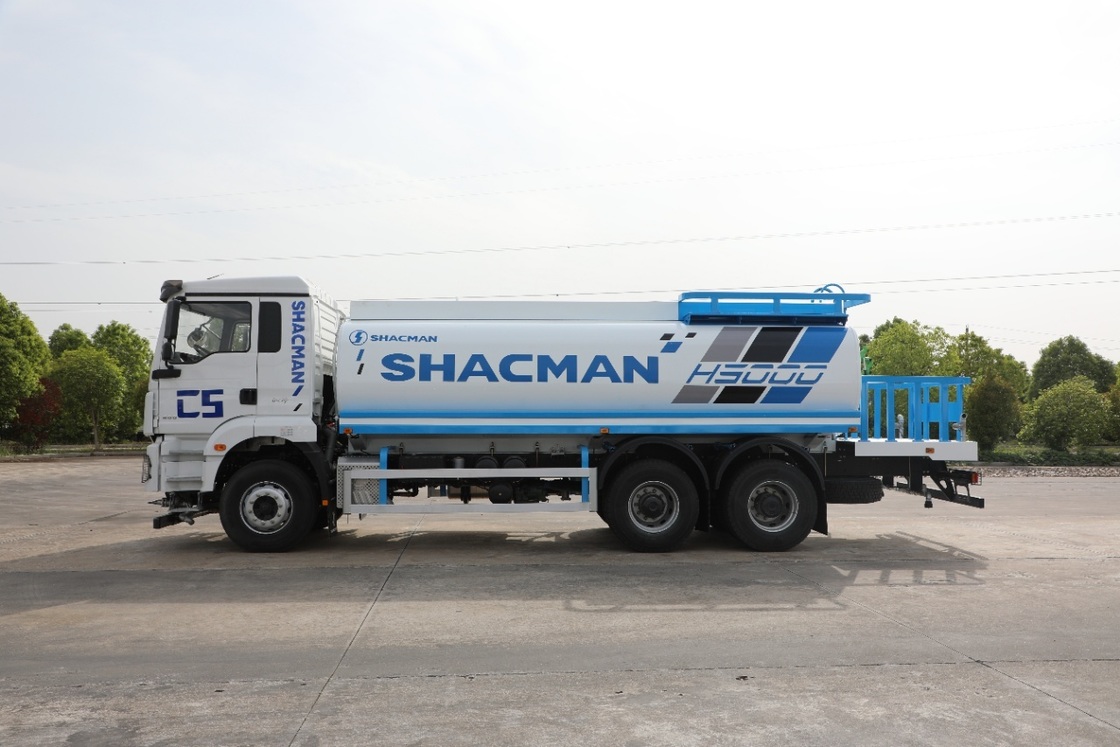 SHACMAN H3000 4X2 Water Truck with 336HP Engine 10m³ Tank and Left-hand Drive Euro Ⅲ