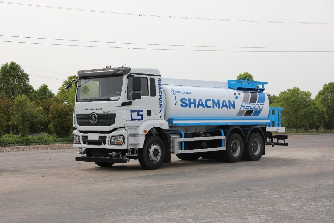 SHACMAN H3000 4X2 Water Truck with 336HP Engine 10m³ Tank and Left-hand Drive Euro Ⅲ