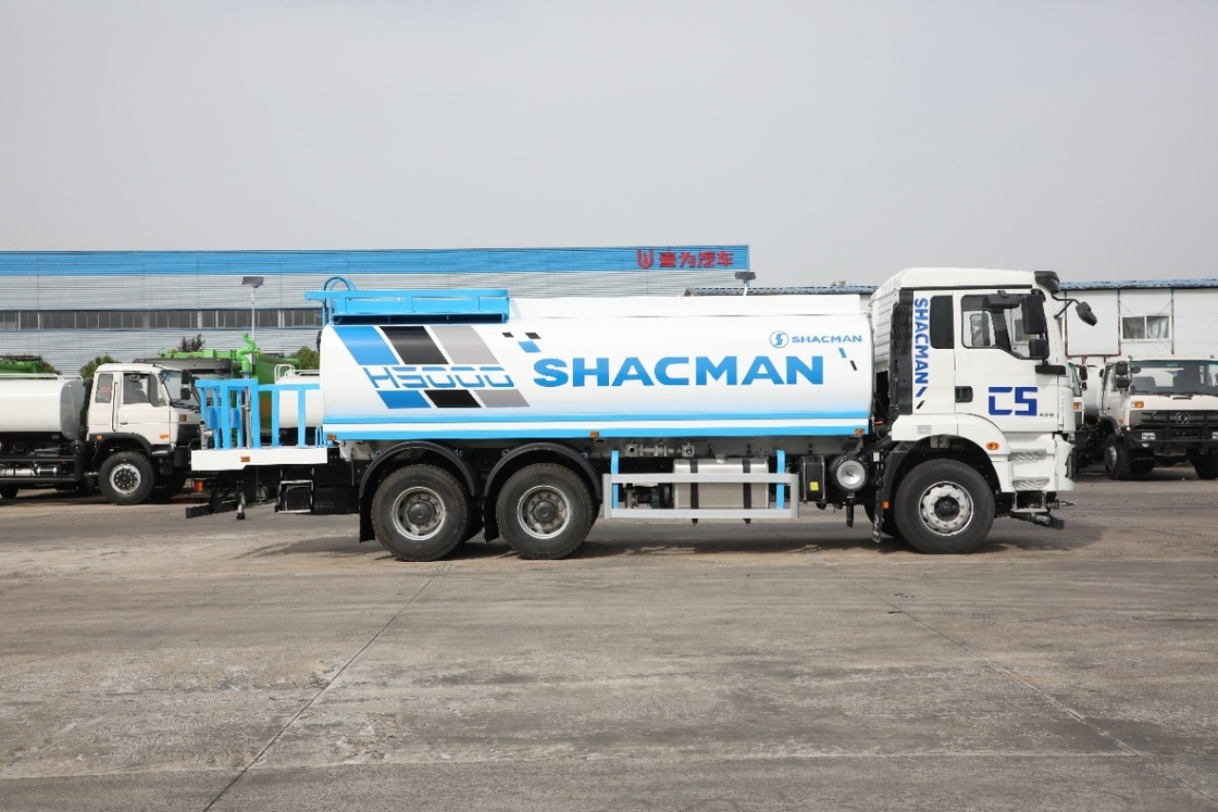 SHACMAN H3000 4X2 Water Truck with 336HP Engine 10m³ Tank and Left-hand Drive Euro Ⅲ