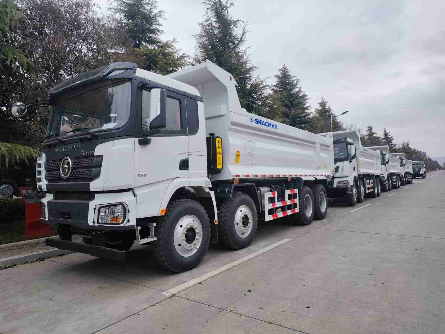 Shackman 450 450HP Factory Direct Sale Shacman X3000 8*4 Tipper Truck New 12 Wheeler ...