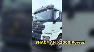 SHACMAN X3000 300Hp Dump Truck Powerhouse
